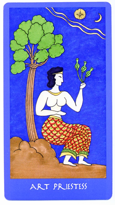 Minoan Tarot Priestess